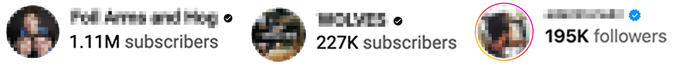 Trusted by top creators